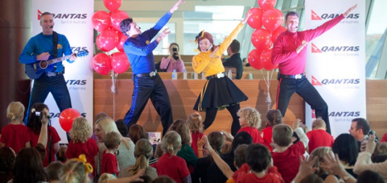 Zapstars Productions at the the Qanats Wiggles launch